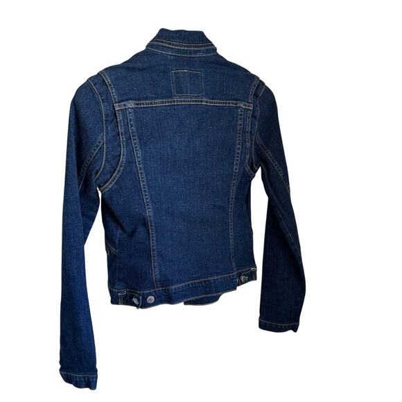Levi's Juniors size Small Denim jean jacket  Medium Wash - Picture 6 of 6